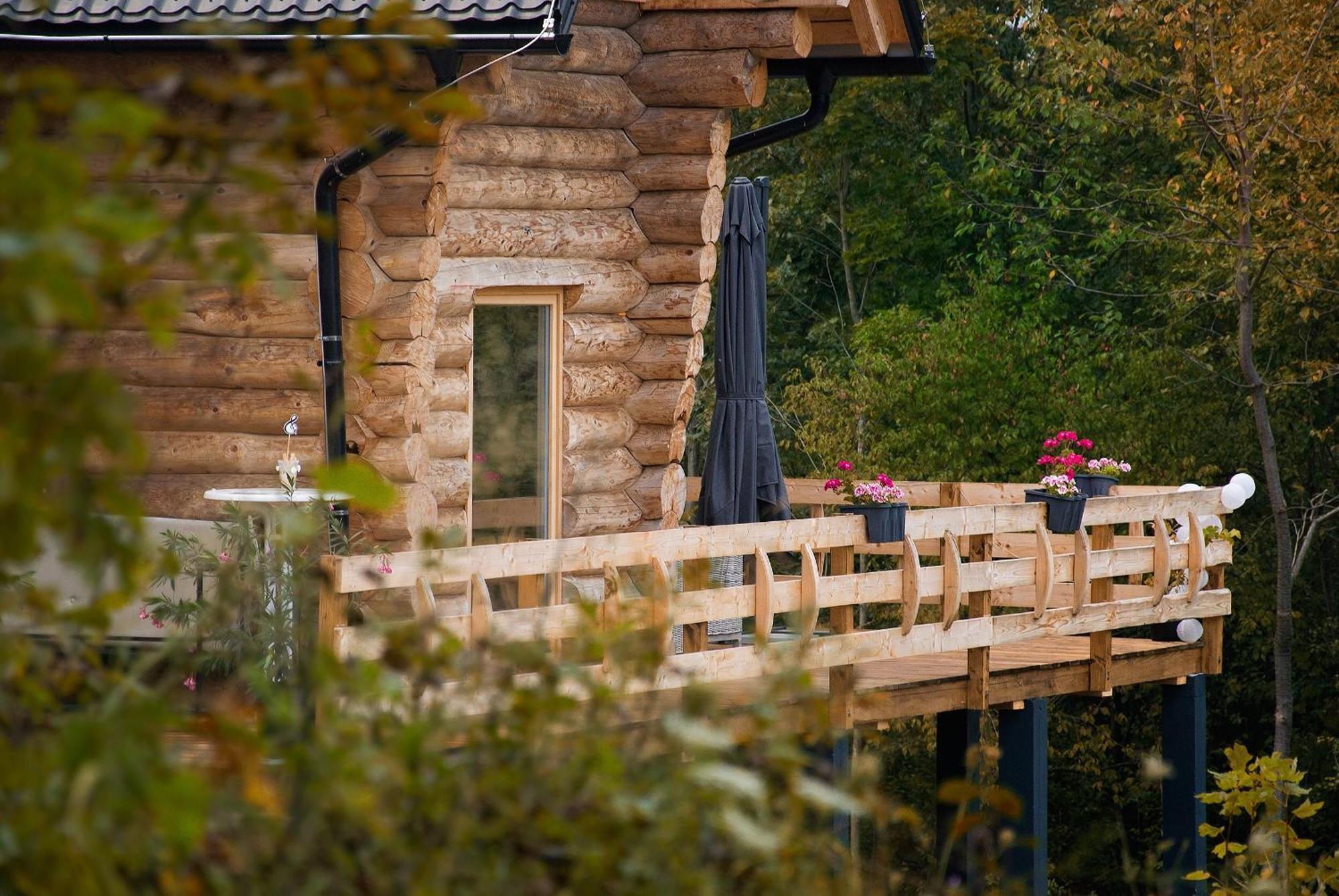 Woods Lodge Plitvice Lakes Drežnik Grad Exterior foto